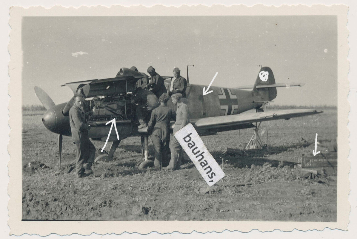 Flugzeuge Messerschmitt Bf 109, Schumann, August Wilhelm „Rabatz“ (JG52) (4292a)