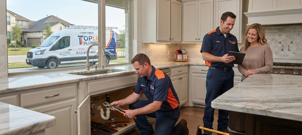 Plumber Working