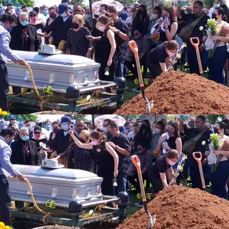 Octavio Ocaña fue sepultado en Tabasco y en Día de Muerto