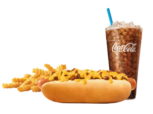 Chili Cheese Coney Combo