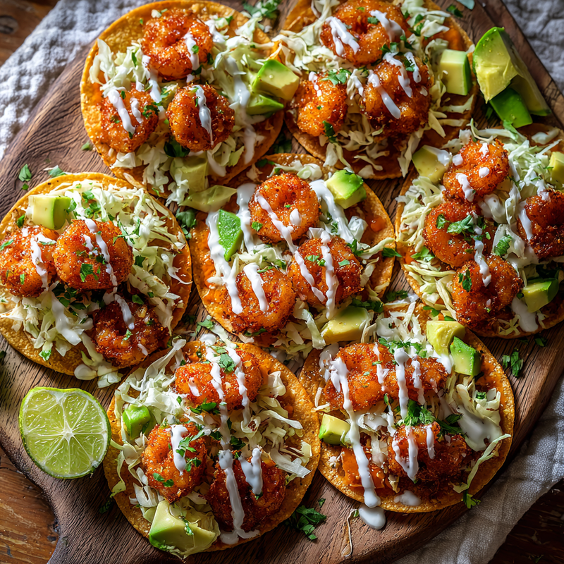 Air Fryer Shrimp Taco Bites