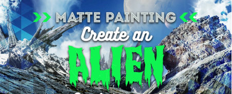 Matte Painting in Photoshop - Create an Alien Environment