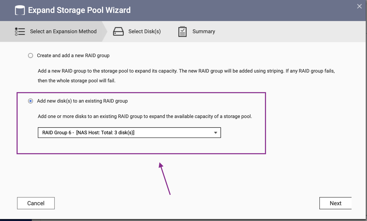 Pool expansion with one extra drive only r/zfs
