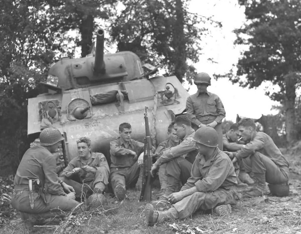 M4_Sherman_3rd_Armored_Division_July_1944_France