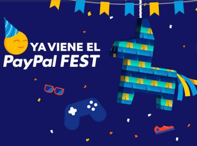 PayPal Fest: Cupón de hasta $800 pesos en compras a MSI del 6 al 9 de Septiembre 
