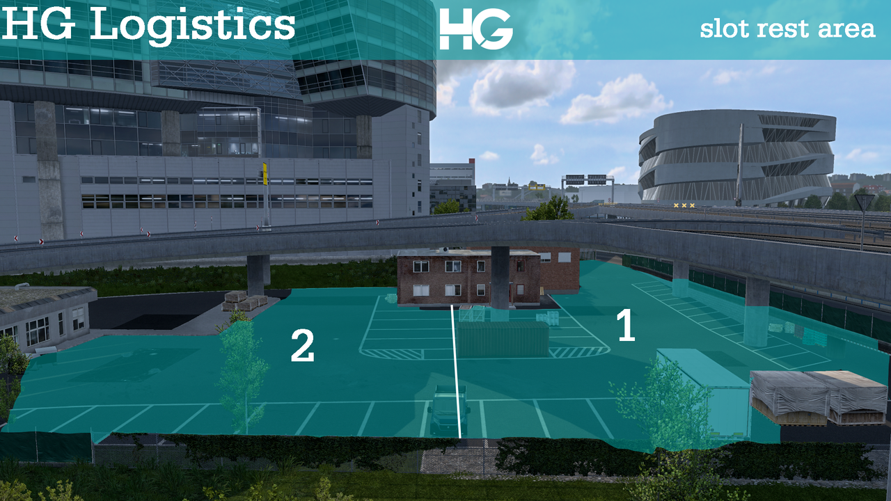 Stuttgart city - slot rest area