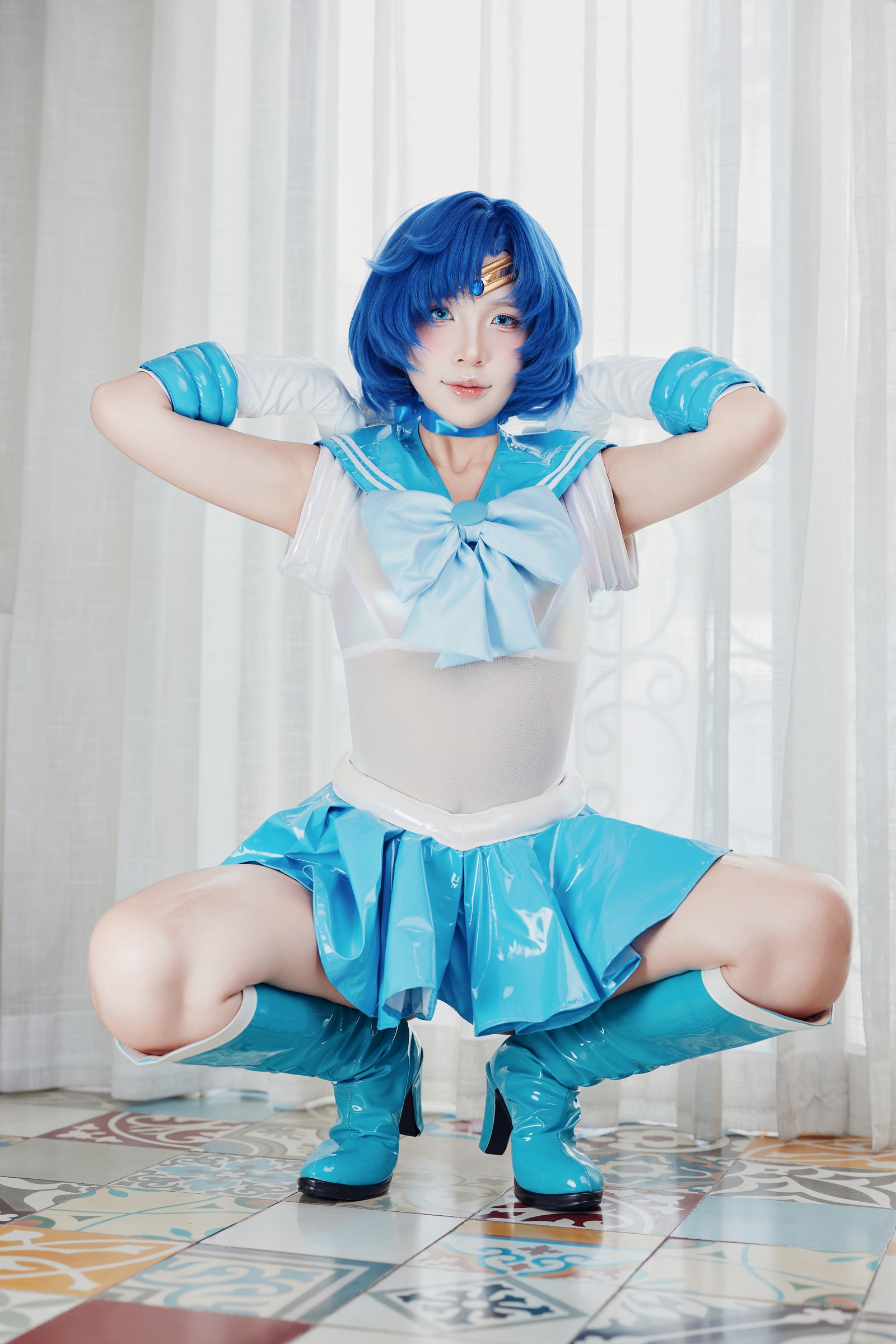 Puy Puy – Sailor Mercury 水手水星 Cosplay 写真（288P+10V-2.26GB）美少女战士插图4