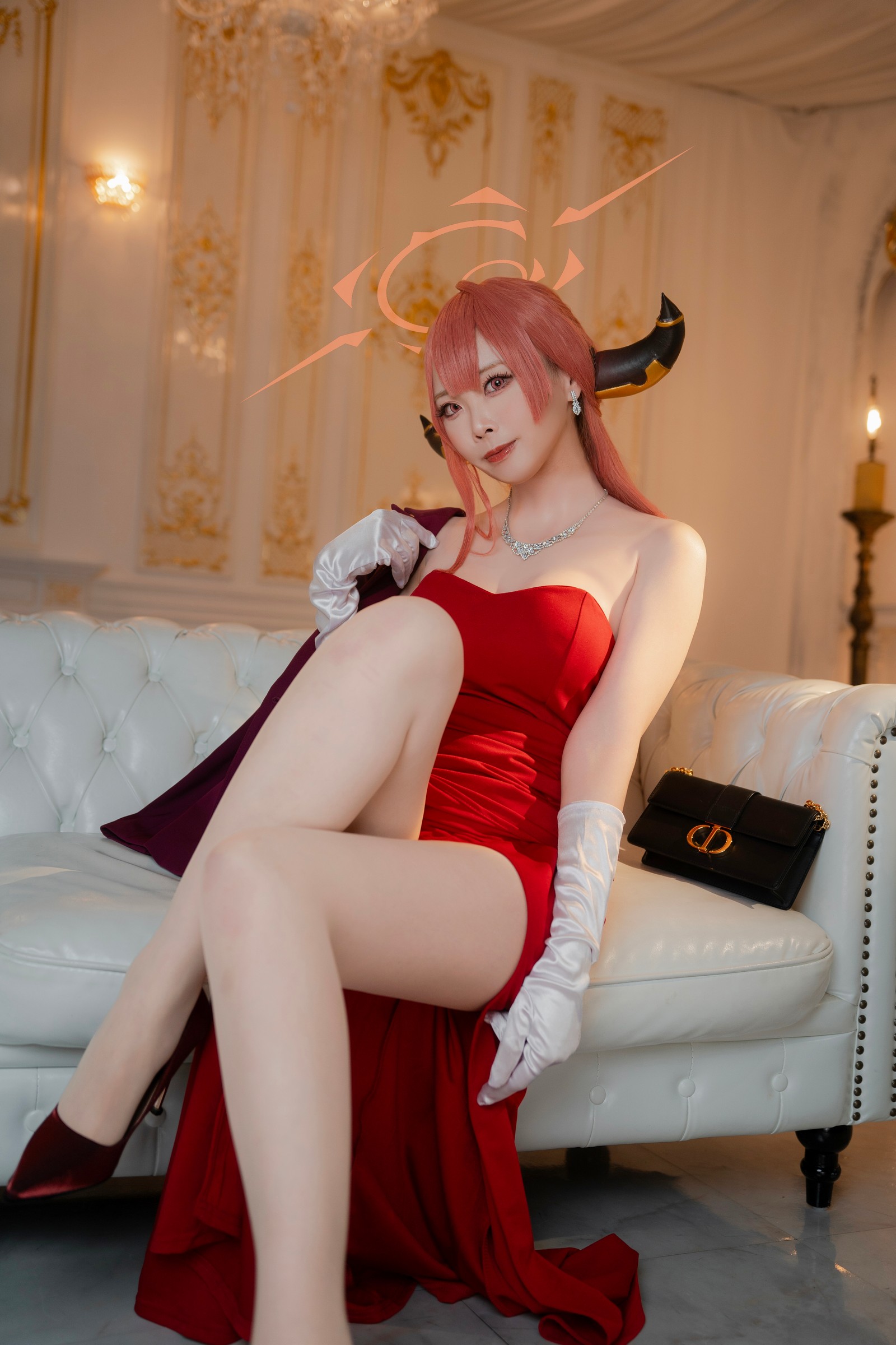 Maou Mo – Rikuhachima Aru Cosplay 高清写真（13P-149.3M）蔚蓝档案角色插图8