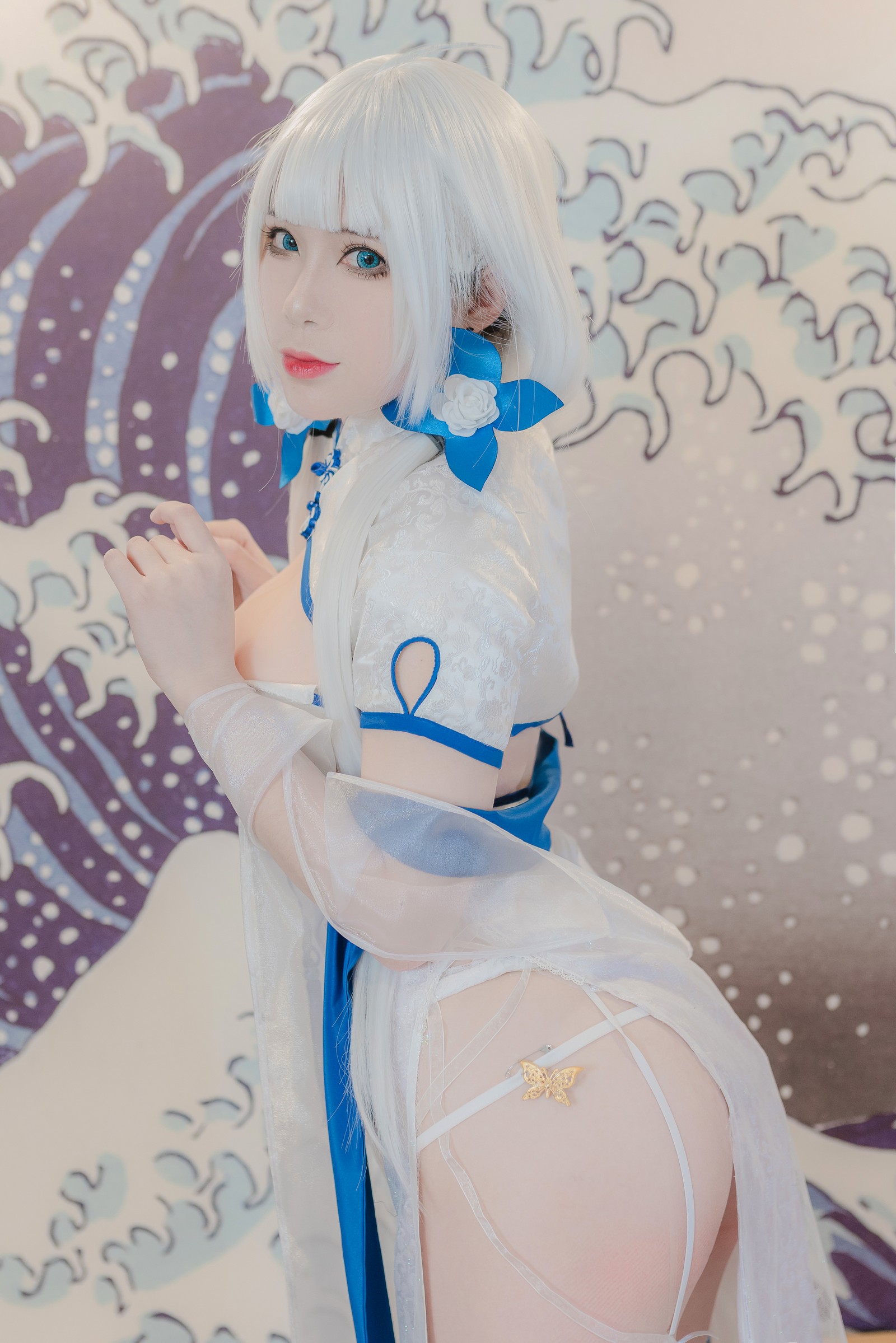 羊大真人 – 钟情春日 Cosplay 高清写真集（19P-181.8MB）清新治愈风插图2