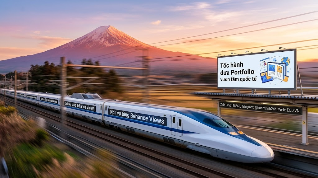 tăng behance views 2026 tăng lượt xem