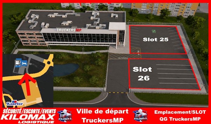 Slot 25 QG TruckerMP 10 personnes