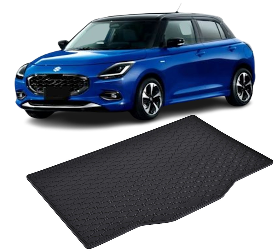 Tavita auto SUZUKI Swift Hatchback 2024-prezent, protectie portbagaj, Cri-Flo, din cauciuc 100%, compatibil cu autoturismul SUZUKI Swift Hatchback