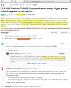 VLC problem in forum