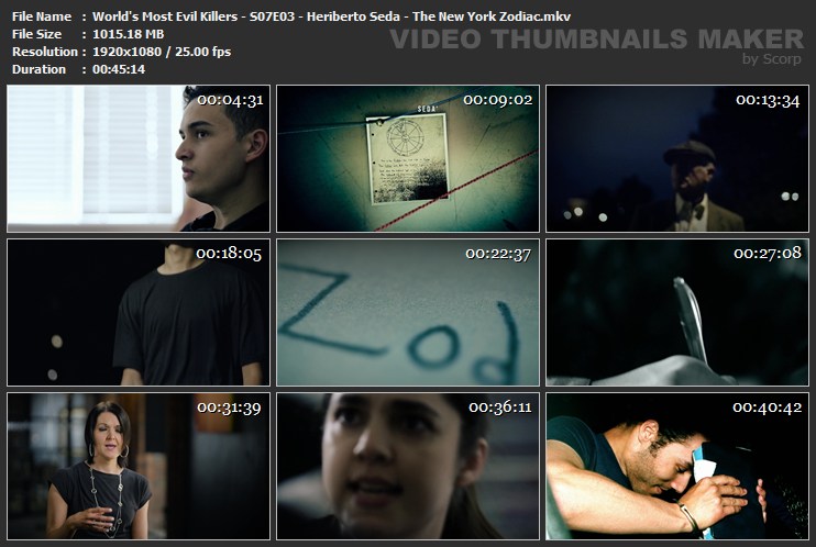 World's Most Evil Killers - S07E03 - Heriberto Seda - The New York Zodiac.mkv