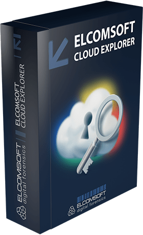 Elcomsoft Cloud eXplorer Forensic Edition 2.31.36554