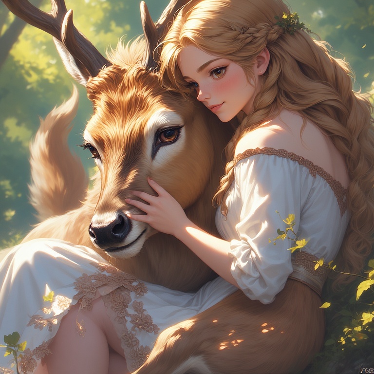 Diana-with-a-Stag-concept-art-9