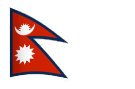 animated nepal flag