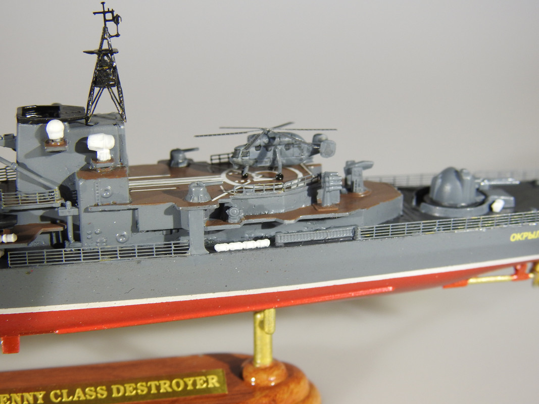 Russian Sovremenny Class Destroyer, 1/700 Dragon -klar DSCN3808