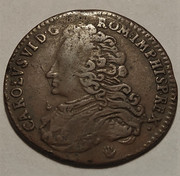 1 Liard a nombre de Carlos VI - III de España - Amberes, 1712 IMG-20220815-180752