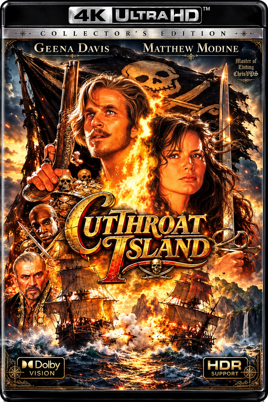 Wyspa Piratów / Cutthroat Island (1995) MULTI.HDR.DoVi.Hybrid.2160p.BDRemux.DTS.HD.MA.AC3-ChrisVPS / LEKTOR i NAPISY