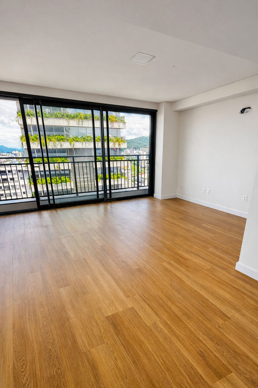 Piso vinílico em ambiente moderno