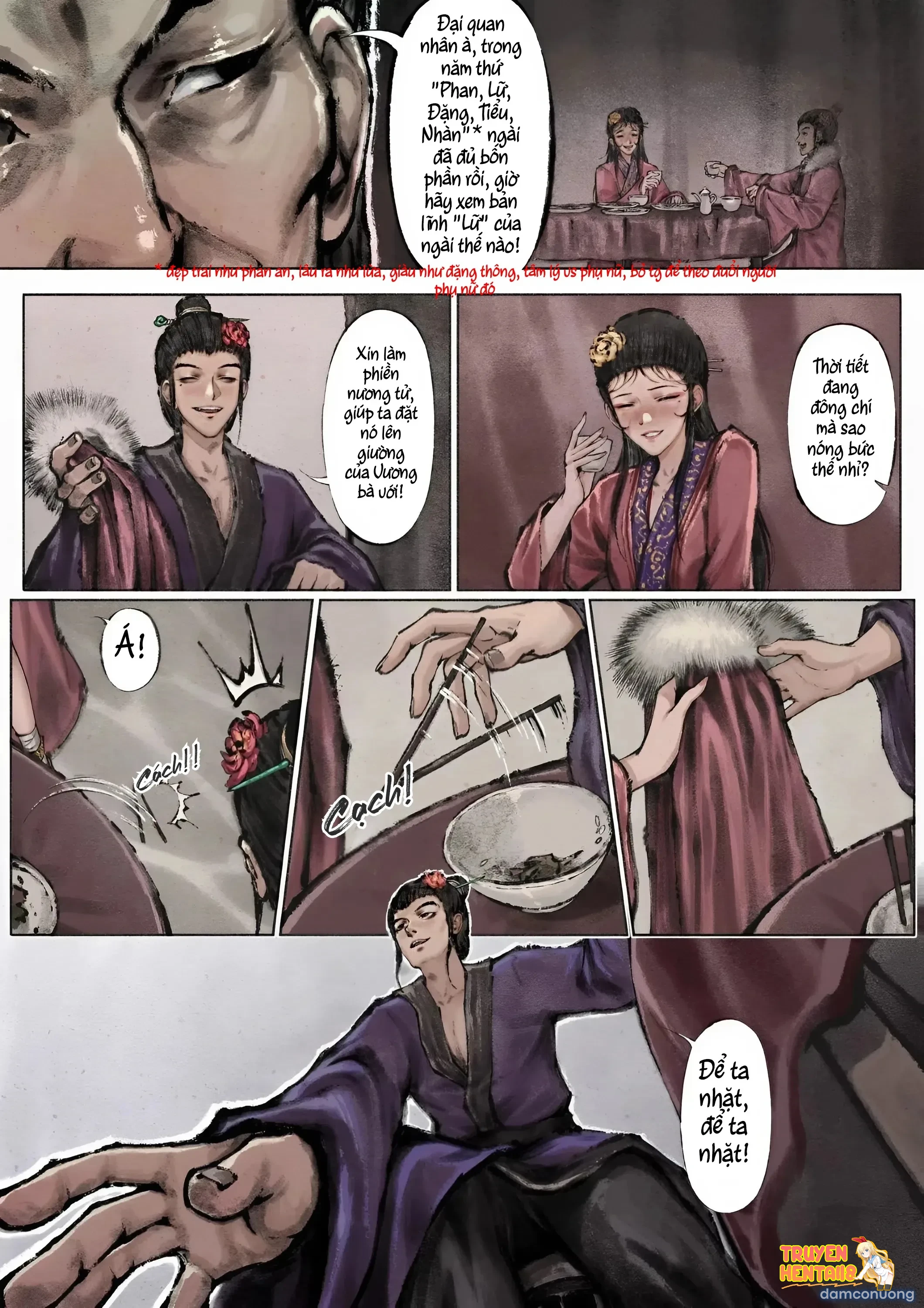 Trang truyện tmp84gfcyh5 trong truyện tranh Kim Bình Mai - Chapter 9 - truyenhentai18.net