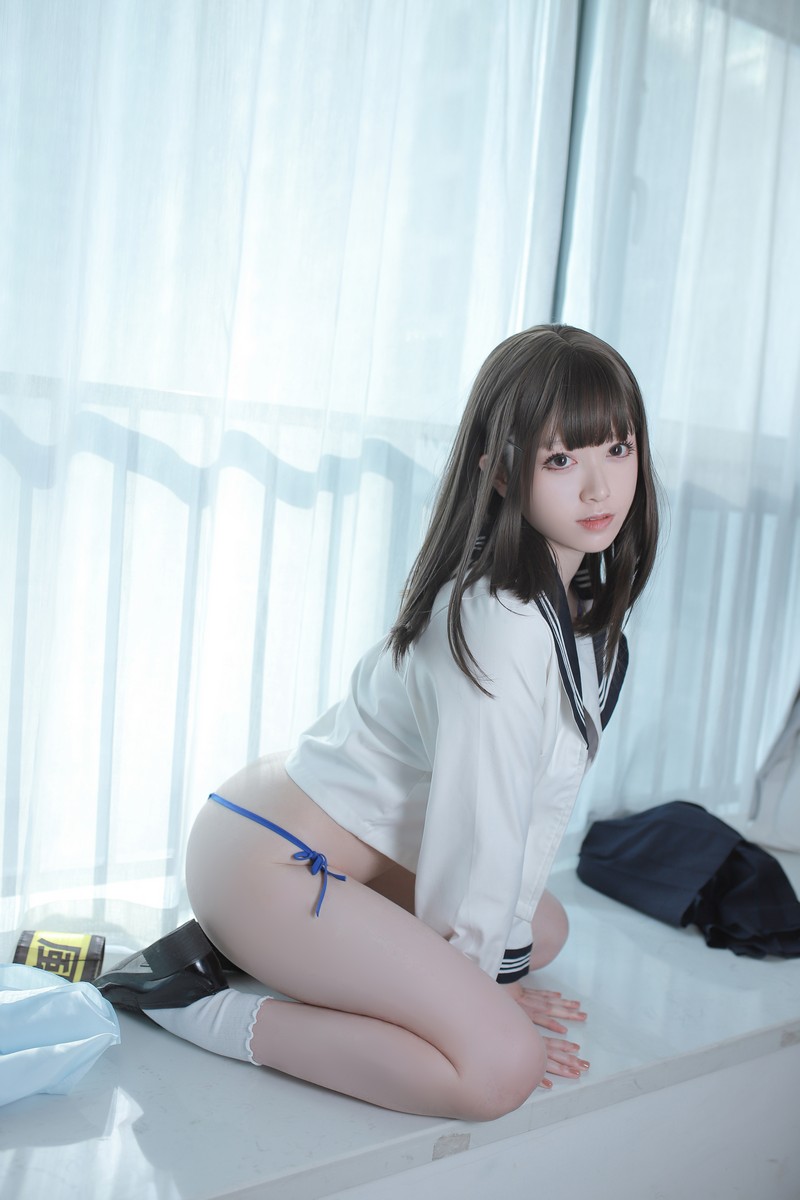 Asagiriai（愛ちゃん）风纪委员Cosplay写真图集 制服主题高清图集 40P (443MB)插图7