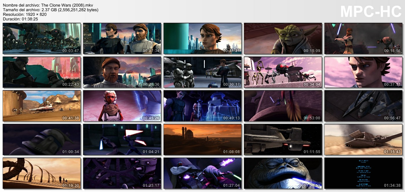 Star Wars - The Clone Wars (2008) [1080p] [Latino/Ingles]