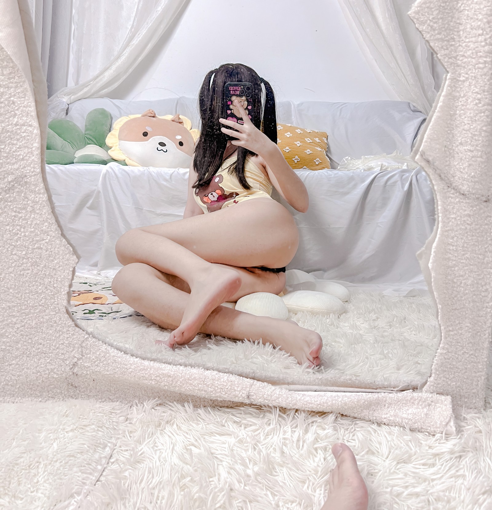 Cat Demon 喵崽｜奶熊主题 双马尾 风格写真集 高清图包（含视频）插图2