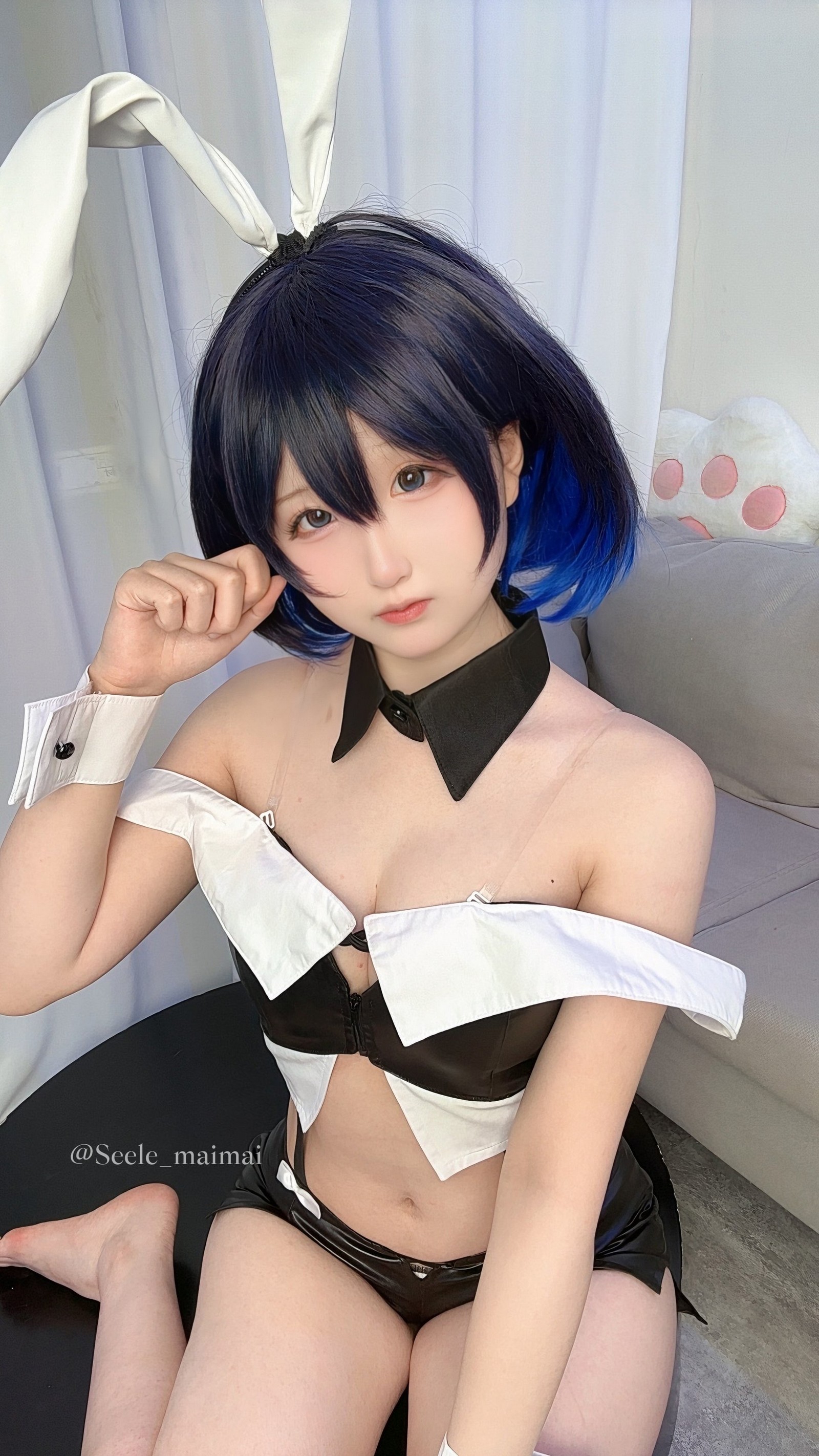 Seele麦麦兔女郎希儿 Cosplay 写真集｜崩坏3高质量高清图包（83P-147.3M）插图3