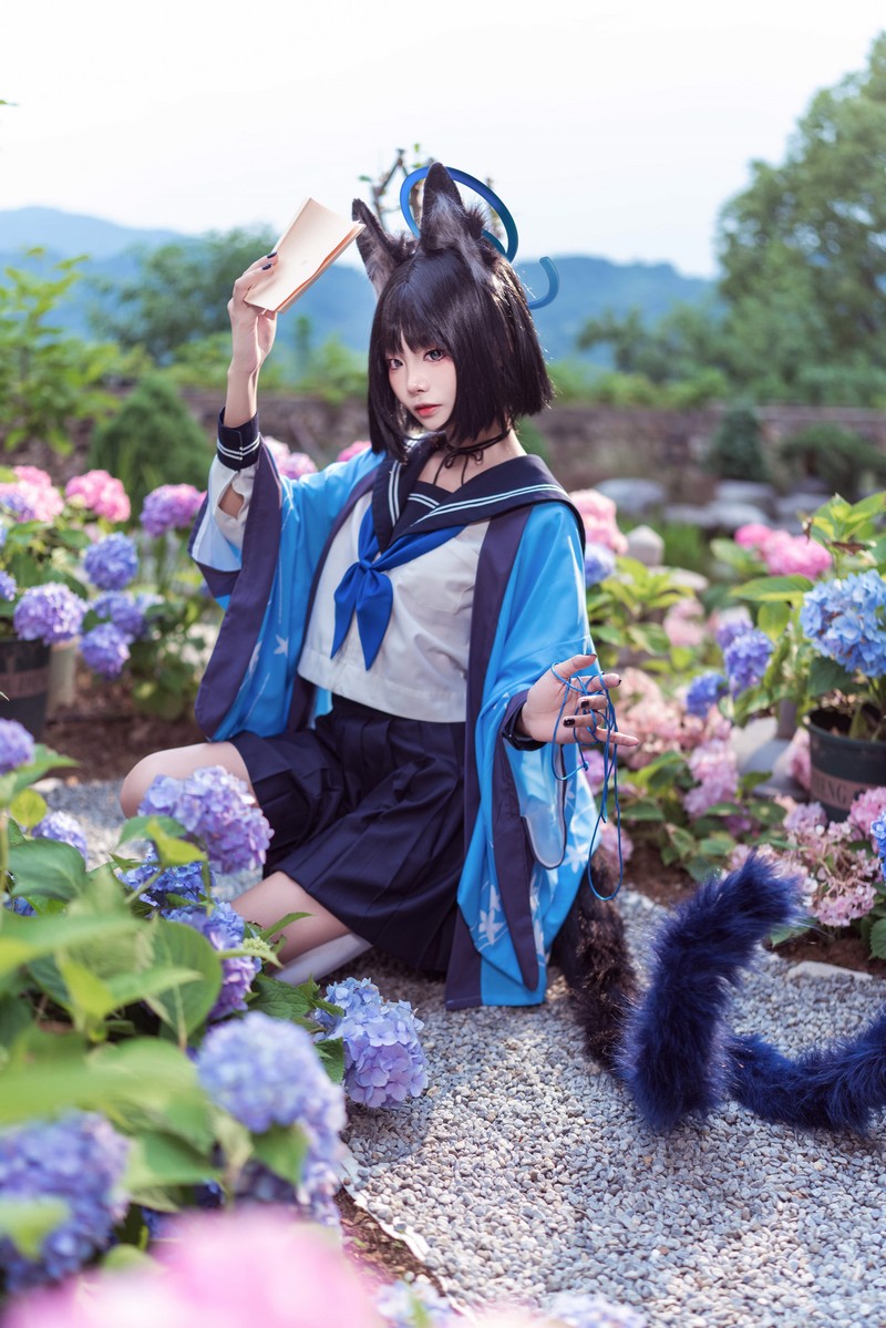 艾西Aiwest 桐生桔梗Cosplay写真图集 高清美图合集 48P (296.8M)插图7