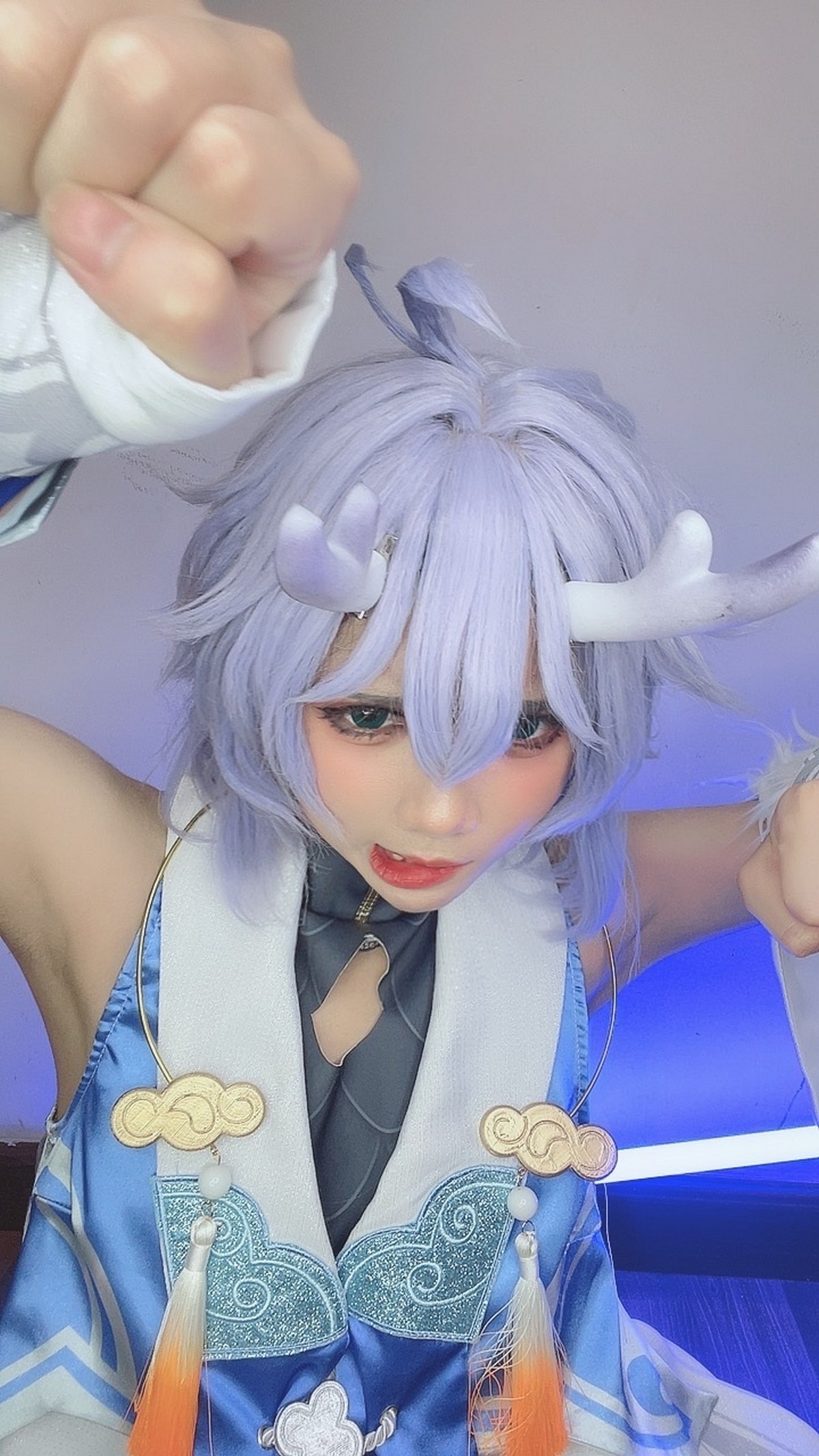 PoppaChan Bailu Cosplay Deluxe (Honkai Star Rail) – 155 Photos 12 Videos 459MB插图8