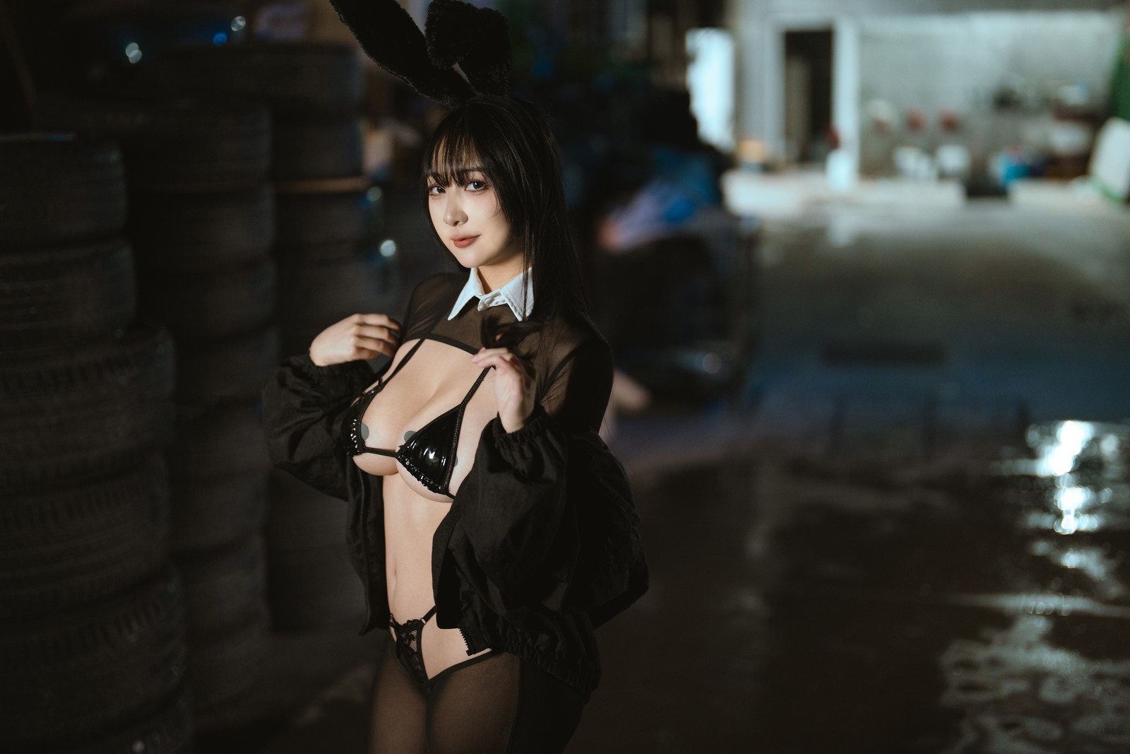 浅安安 逆兔女郎 写真集 – Bunny Girl 变奏主题 高清图 [71P-999.9M]插图5