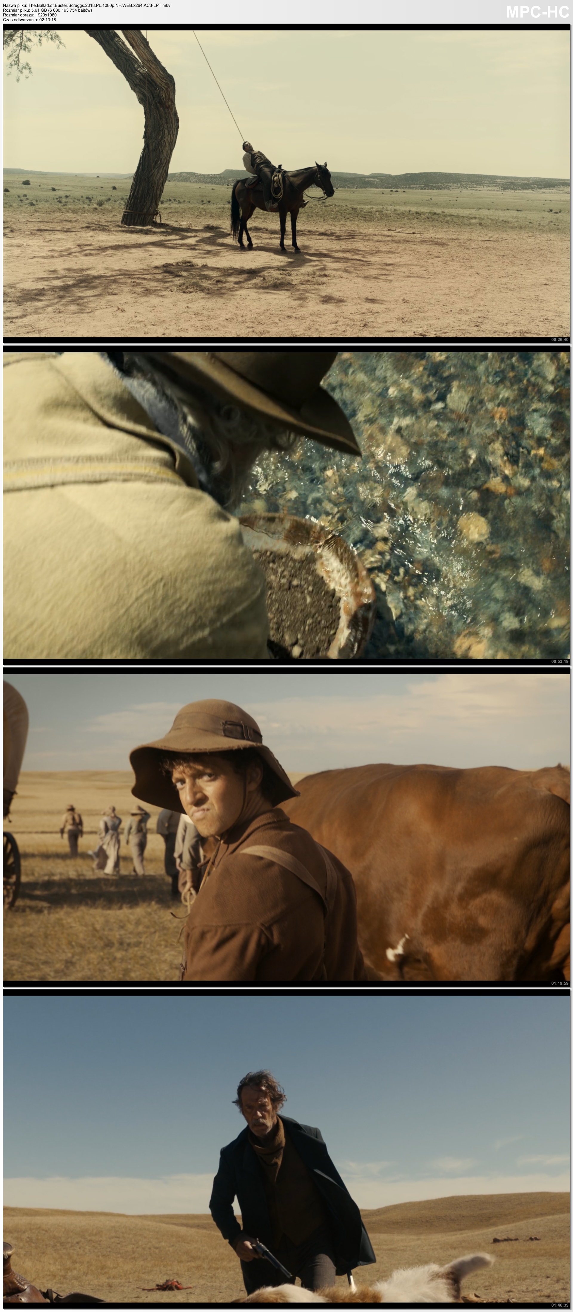 Ballada o Busterze Scruggsie / The Ballad of Buster Scruggs (2018