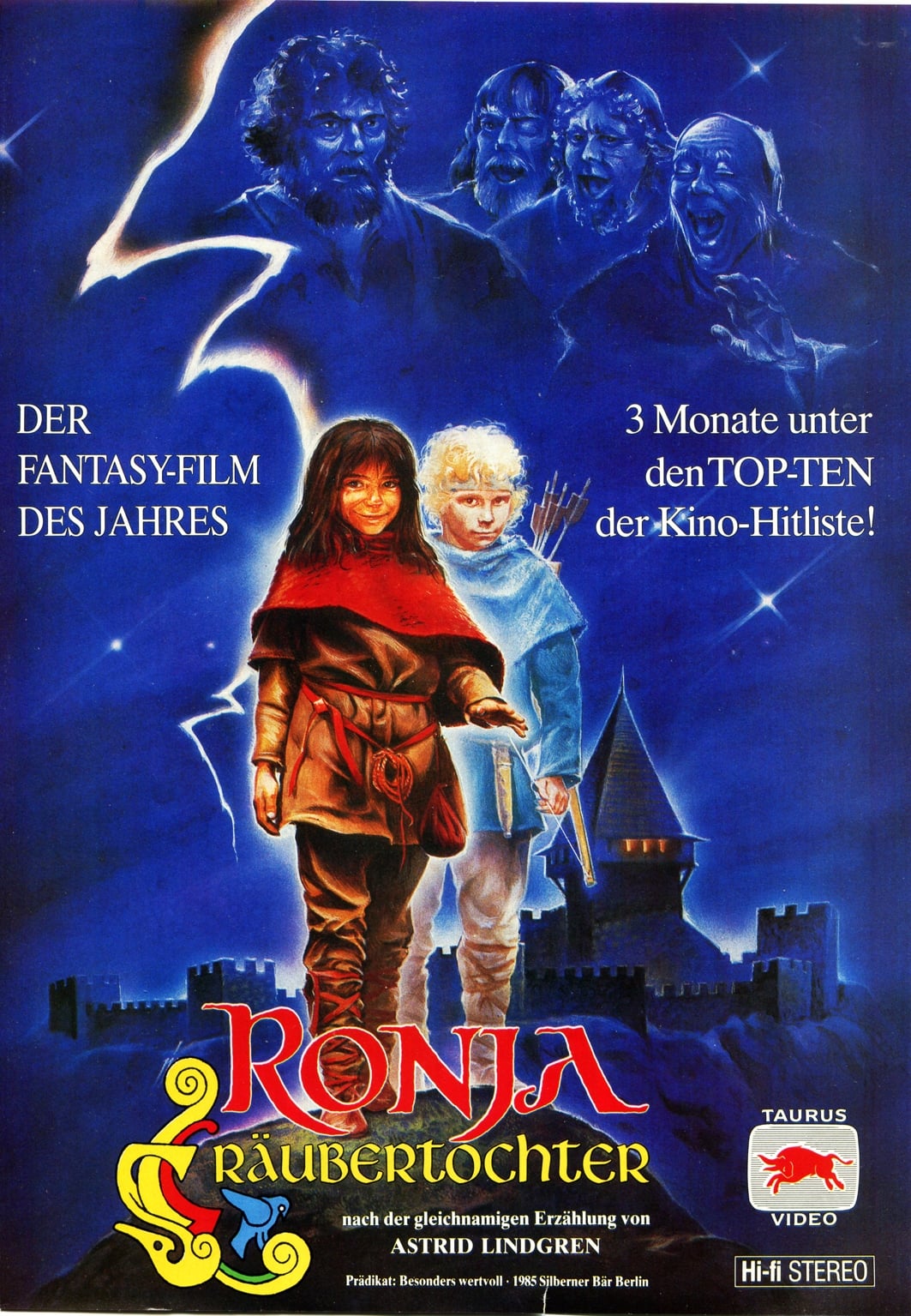 Ronja, la hija del bandolero (1984) [1080p] [SUECO]