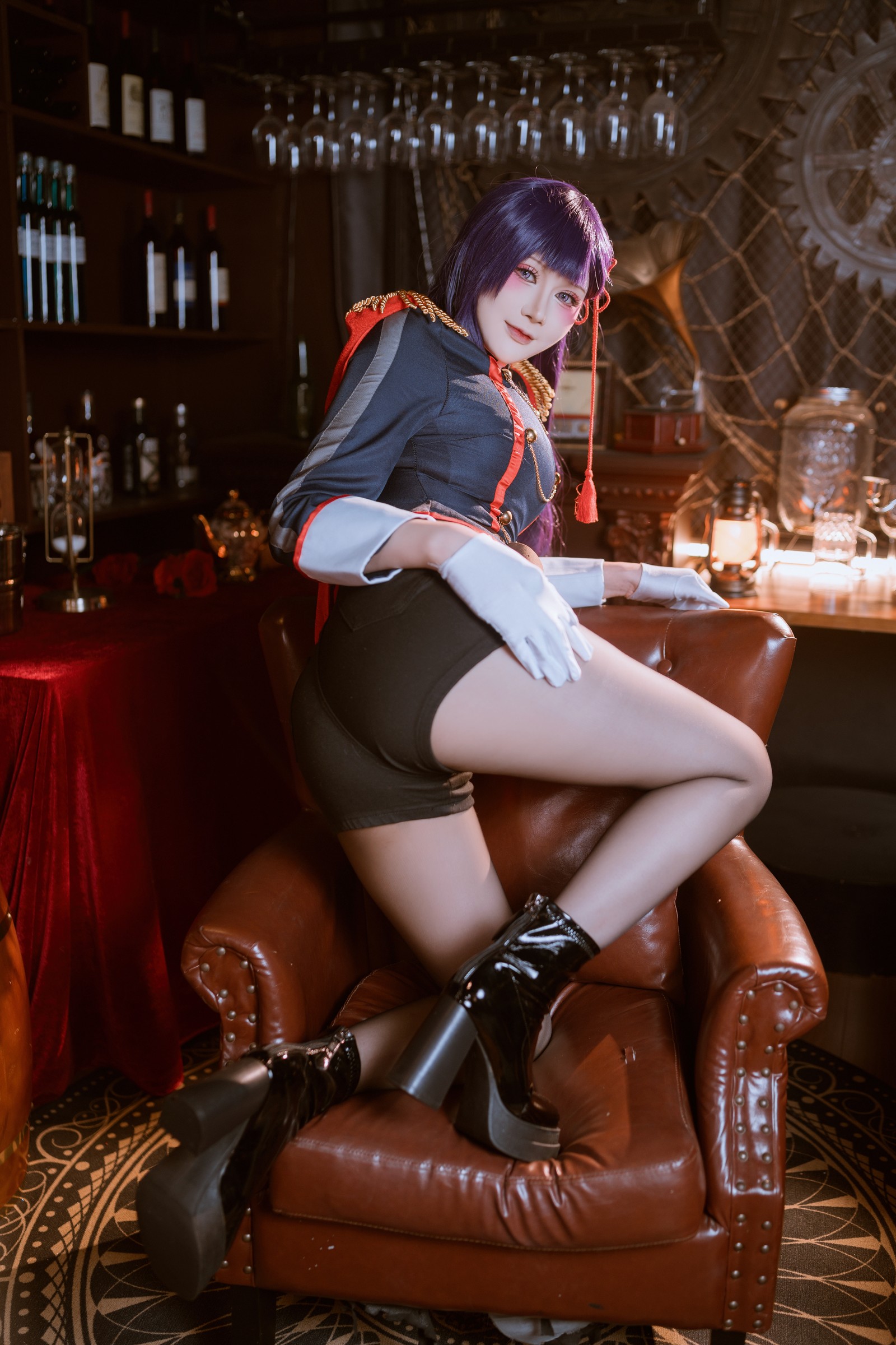 兔胖胖min – 魔都精兵的奴隶 山城恋 Cosplay 高清写真集（40P-575.4MB）插图8