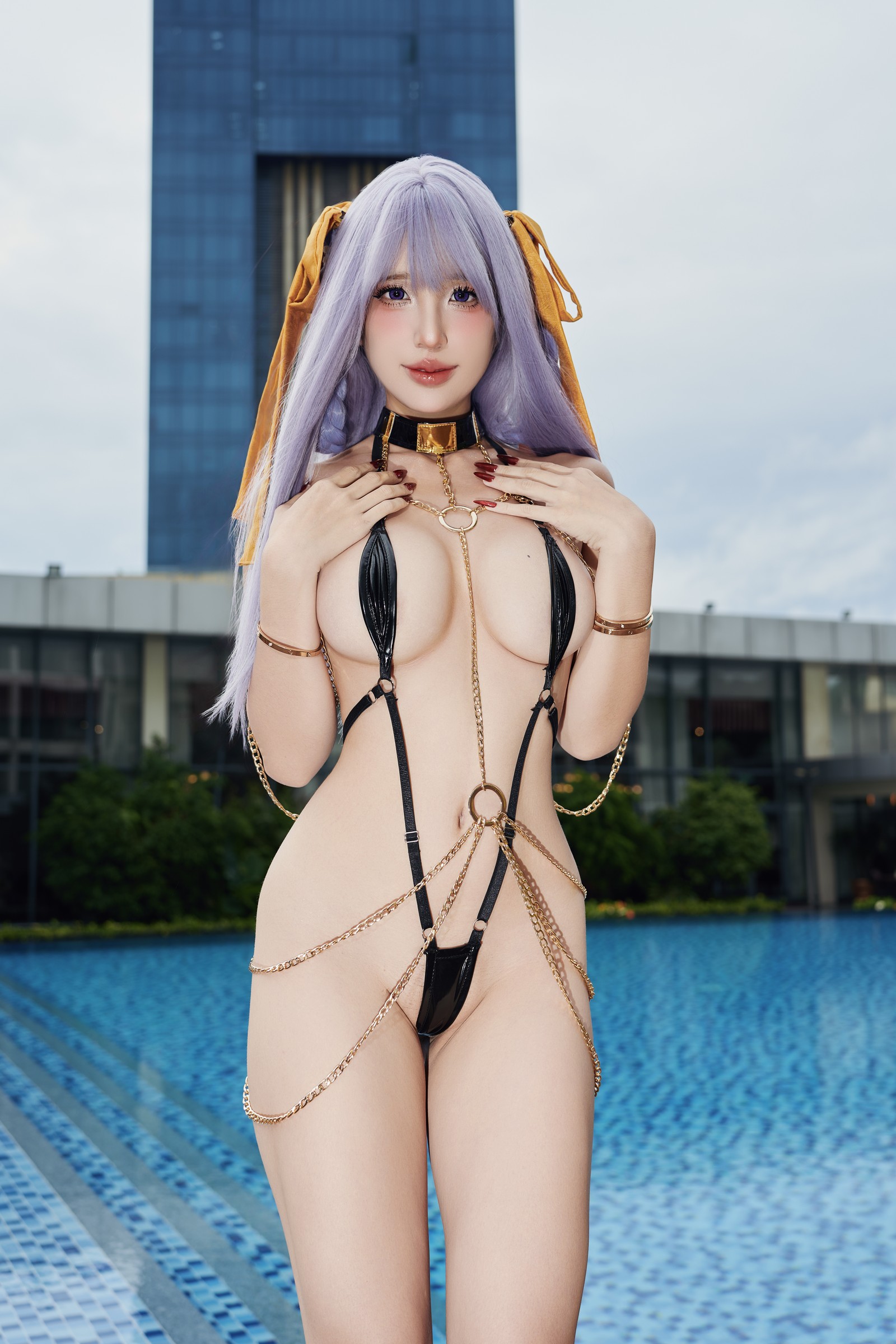 Puy Puy – BB Dubai Cosplay 写真+视频合集（184P+7V-1.41GB）FGO 人气角色插图2