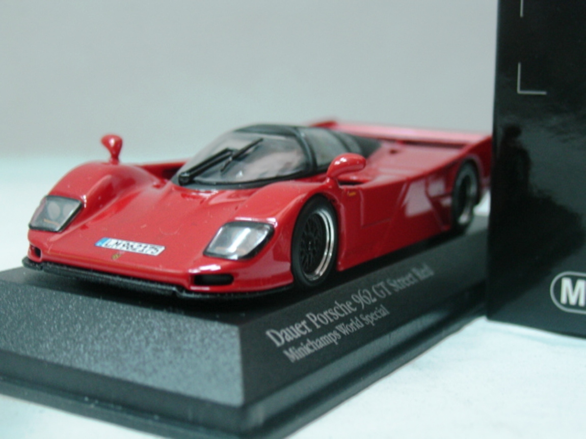 WOW EXTREMELY RARE Porsche 962 GT Dauer Red World Special 1