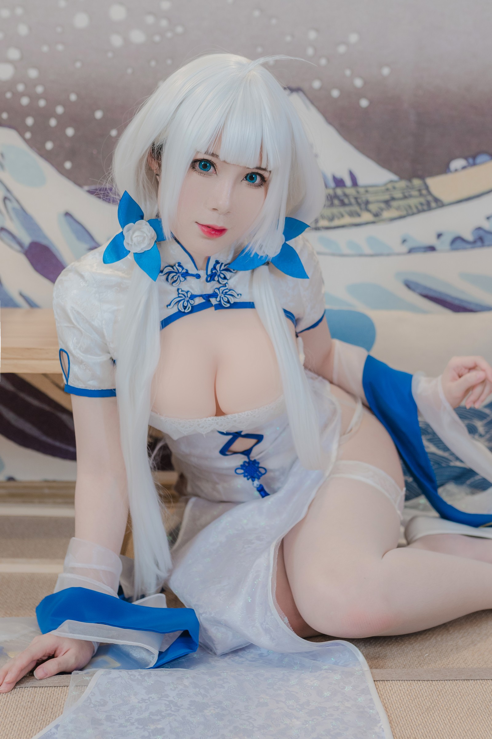 羊大真人 – 钟情春日 Cosplay 高清写真集（19P-181.8MB）清新治愈风插图6