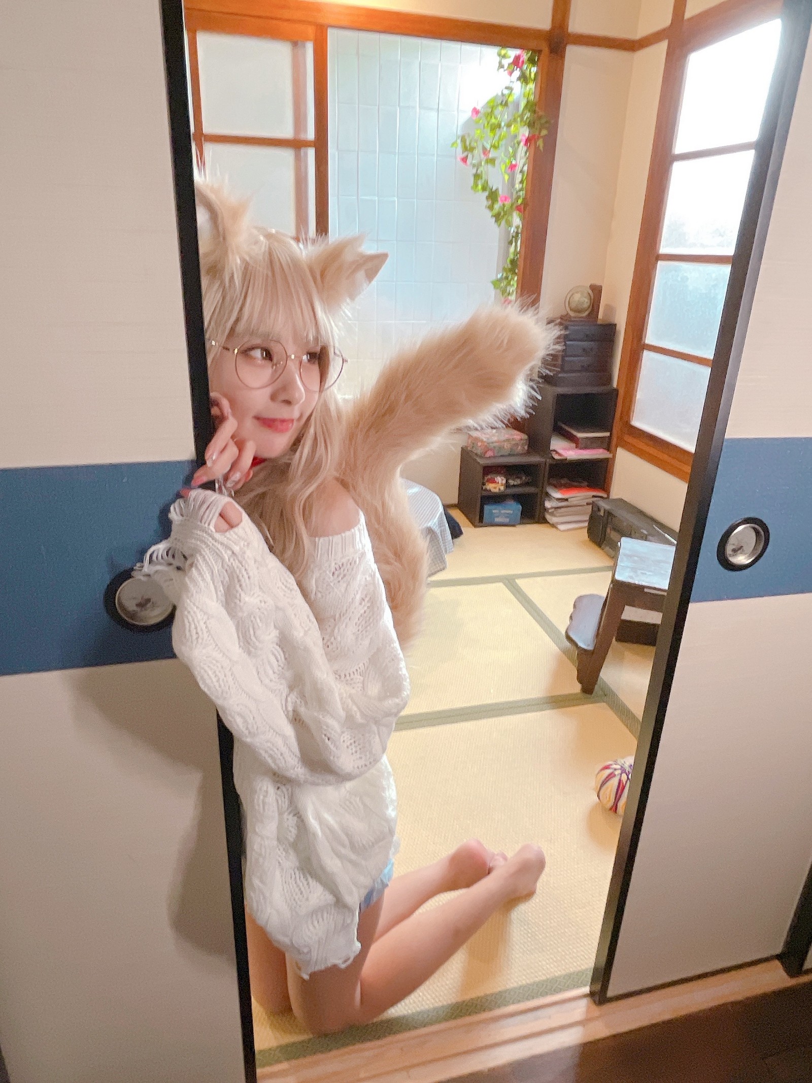 泥泥汝 猫女 主题 Cosplay 写真＋视频合集｜高质量图集（372P｜12V｜1.09GB）插图4