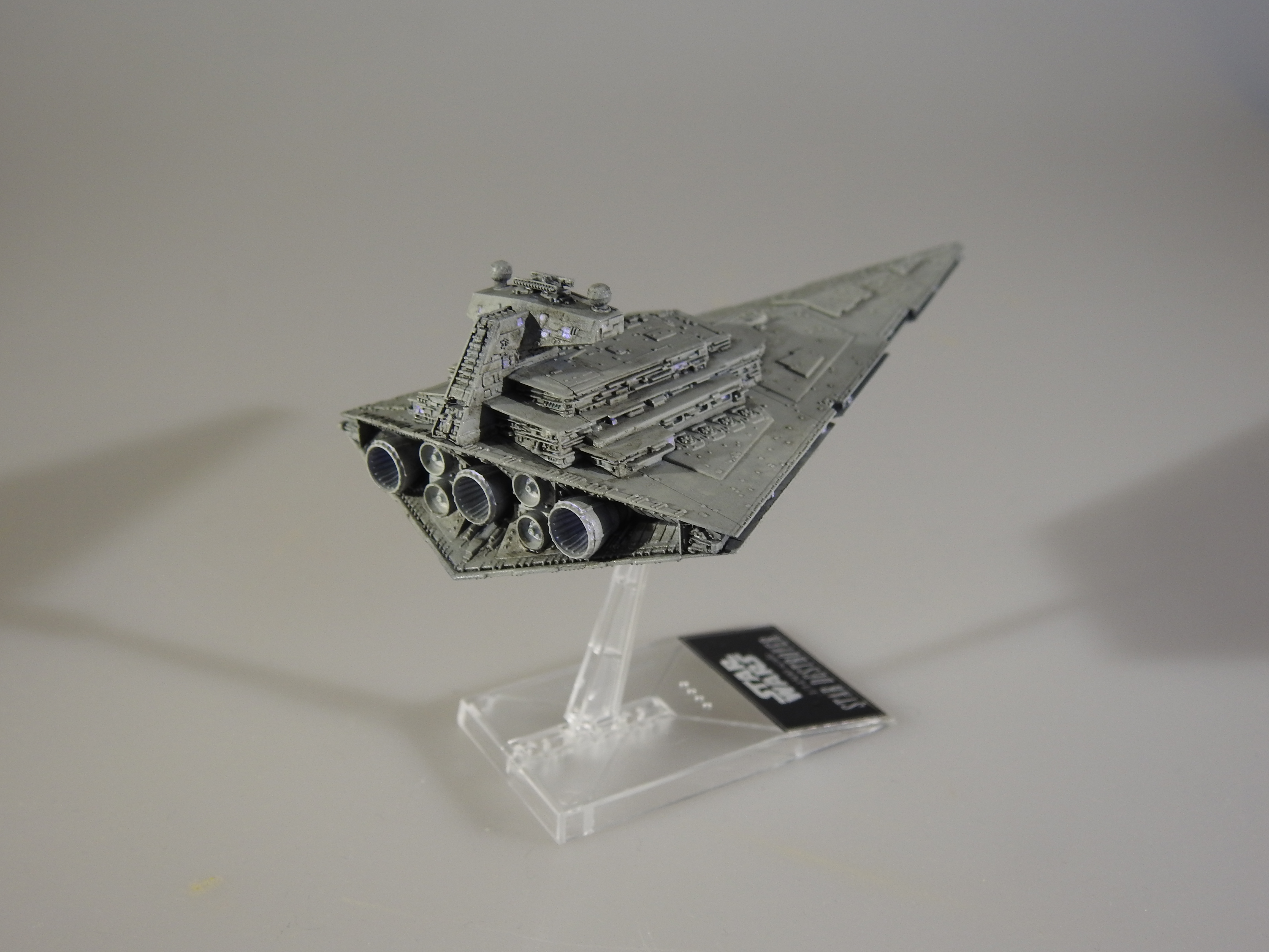 Death star and Star destroyer 1/2700000 och 1/14500 Bandai - Klara DSCN0028