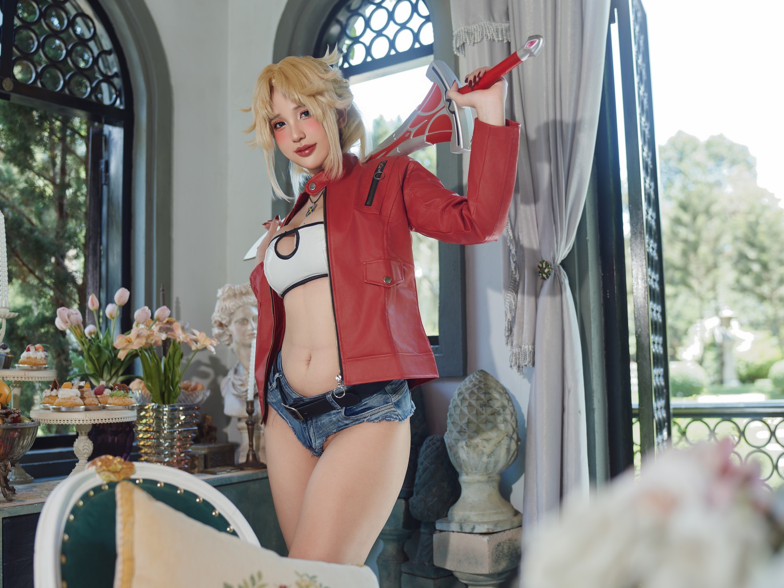Puy Puy – Mordred Fate/Grand Order Cosplay 写真合集（196P+5V-3.21GB）插图5