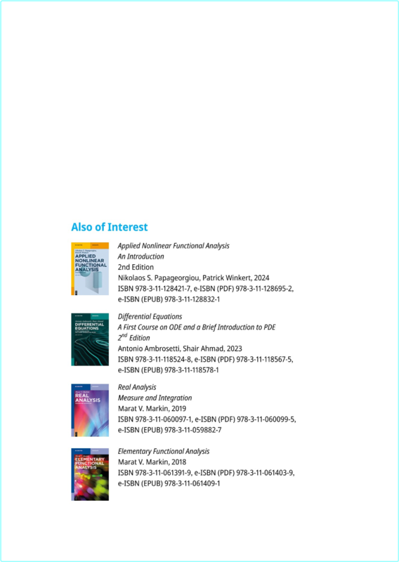 Real Analysis An Introduction Elementary Proof Techniques (2025) (Michael Cullinane)