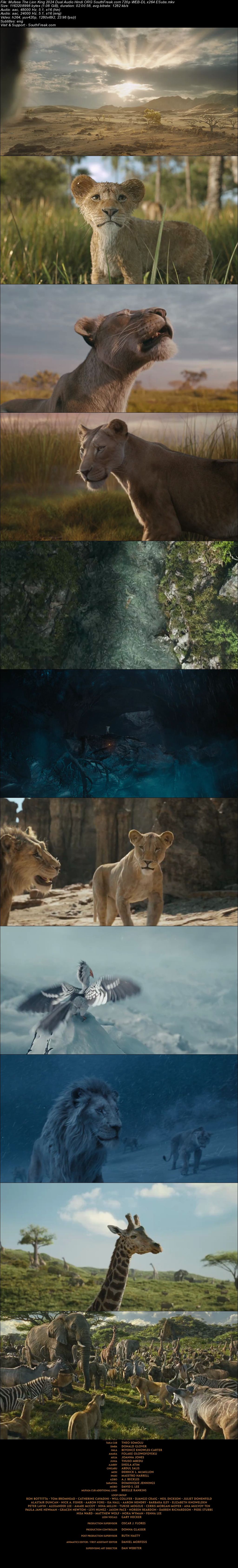 Mufasa The Lion King 2024 Dual Audio Hindi ORG South Freak com 720p WEB DL x264 ESubs - hdhubflix, hubflix, hdmovieshub, allmovieshub