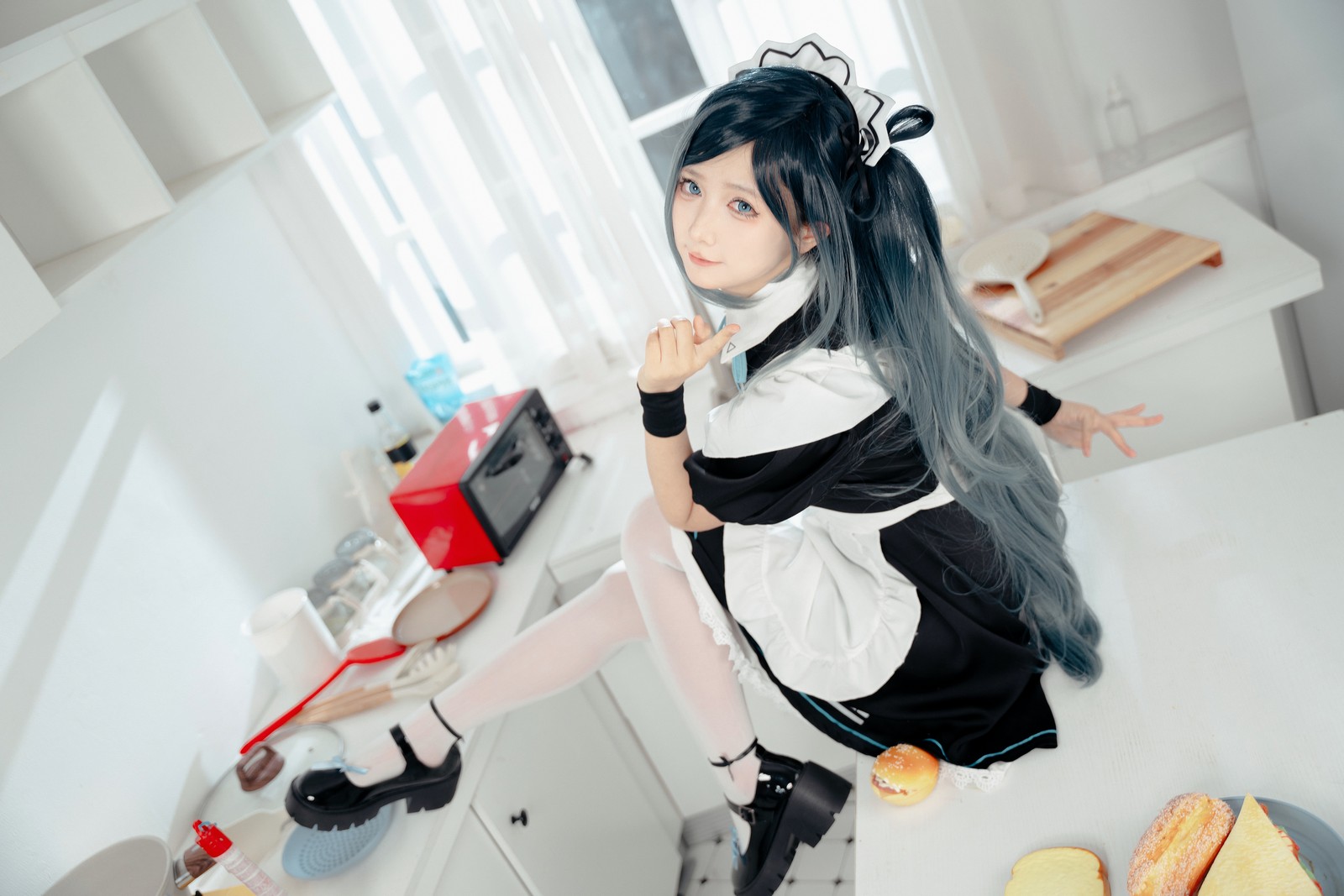 喜欢爱理吗COS写真：碧蓝航线独角兽婚纱高清套图（31P-172.5M）插图7