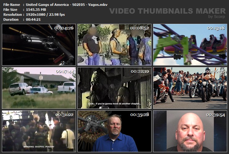 United Gangs of America S02E05 Vagos mkv