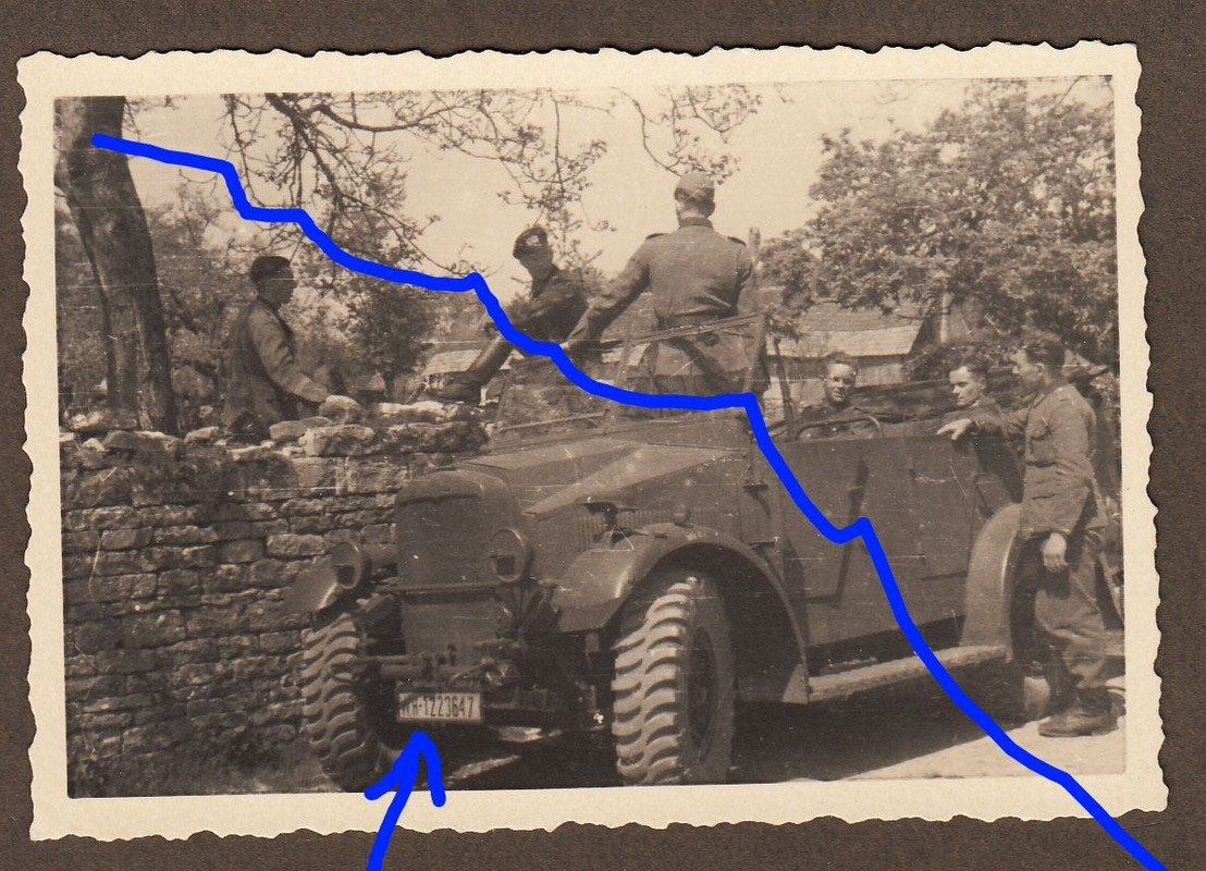 Beute Fahrzeug Kübelwagen Frankreich Belgien