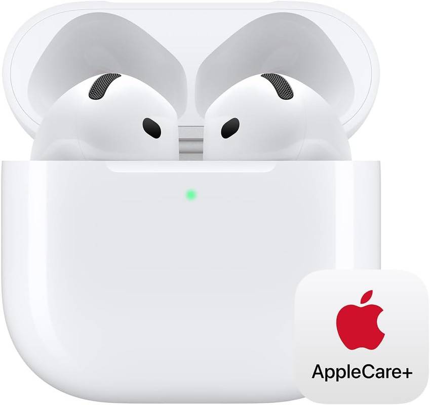 Apple Air Pods 4 Wireless Earbuds Noise Cancelling Bluetooth Headphones with Adaptive Audio