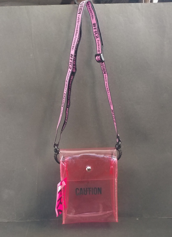FR2 Fxxking Rabbits LOGO Tape CLEAR SACOCHE Cross-Body Shoulder 