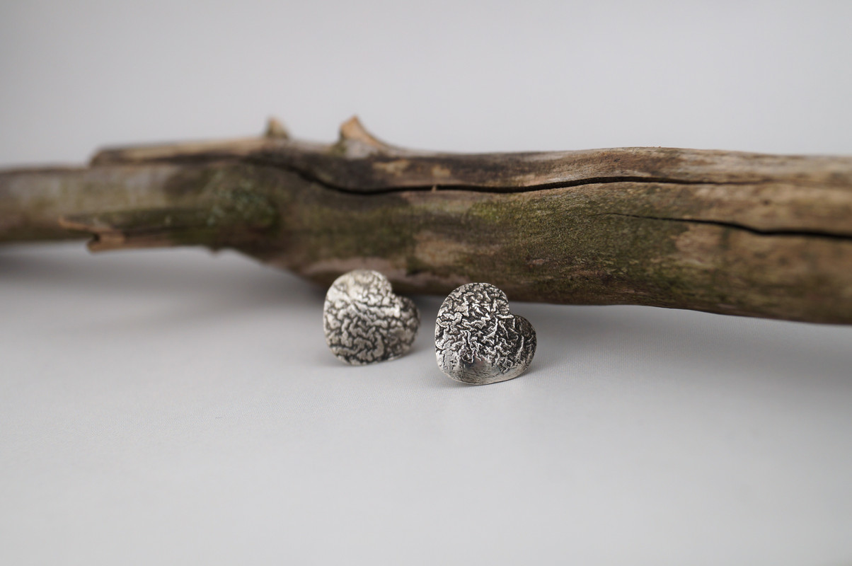 Серьги «Кованное Сердце» - миниатюра 3